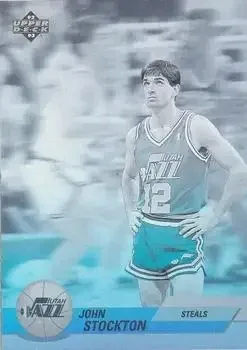 1992-93 Upper Deck #AW2 Award Winner Holograms John Stockton