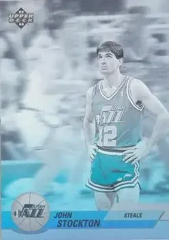 1992-93 Upper Deck #AW2 Award Winner Holograms John Stockton