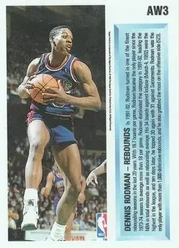 Back of Dennis Rodman