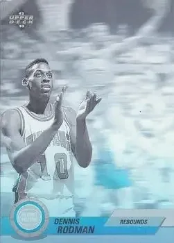 1992-93 Upper Deck #AW3 Award Winner Holograms Dennis Rodman
