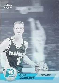 1992-93 Upper Deck #AW4 Award Winner Holograms Detlef Schrempf