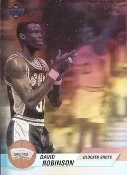 1992-93 Upper Deck #AW6 Award Winner Holograms David Robinson