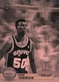 1992-93 Upper Deck #AW7 Award Winner Holograms David Robinson