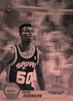 1992-93 Upper Deck #AW7 Award Winner Holograms David Robinson