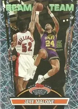 1992-93 Stadium Club #10 Beam Team Jeff Malone