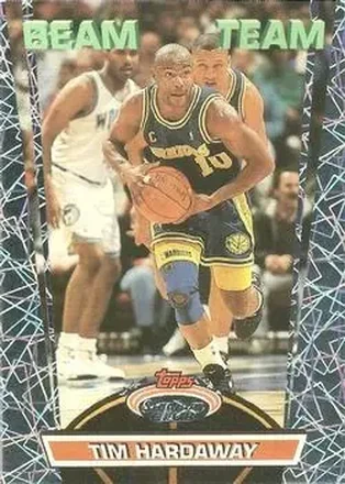 1992-93 Stadium Club #14 Beam Team Tim Hardaway