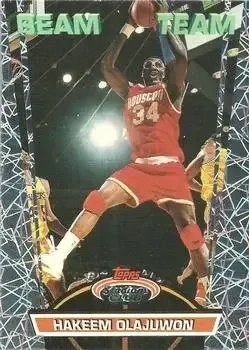 1992-93 Stadium Club #16 Beam Team Hakeem Olajuwon
