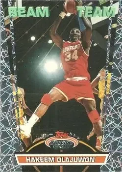 Front of Hakeem Olajuwon