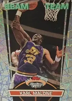 1992-93 Stadium Club #17 Beam Team Karl Malone