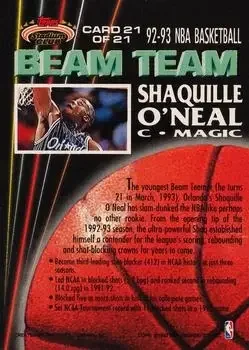 Back of Shaquille O'Neal