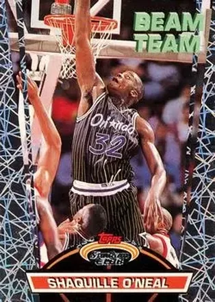 1992-93 Stadium Club #21 Beam Team Shaquille O'Neal