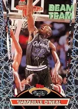 1992-93 Stadium Club #21 Beam Team Shaquille O'Neal
