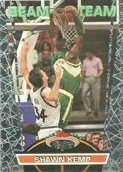 1992-93 Stadium Club #3 Beam Team · Members Only Shawn Kemp