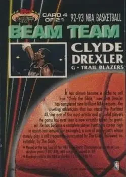 Back of Clyde Drexler
