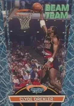 1992-93 Stadium Club #4 Beam Team · Members Only Clyde Drexler
