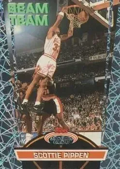 1992-93 Stadium Club #5 Beam Team · Members Only Scottie Pippen