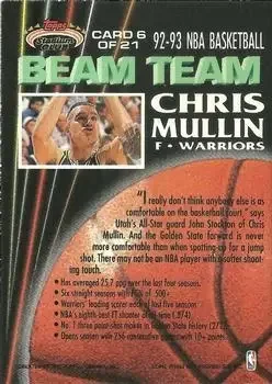 Back of Chris Mullin