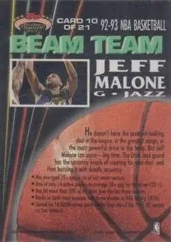 Back of Jeff Malone