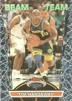 1992-93 Stadium Club #14 Beam Team · Members Only Tim Hardaway