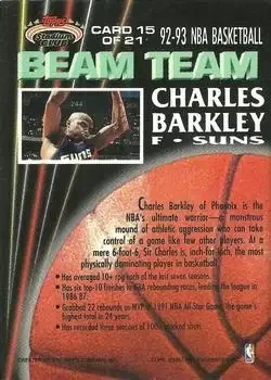 Back of Charles Barkley