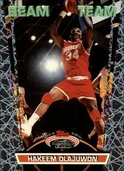 Front of Hakeem Olajuwon