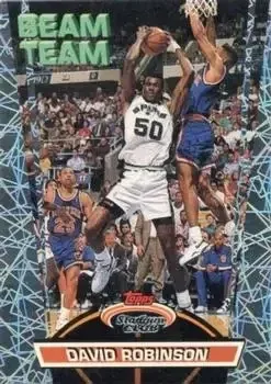 1992-93 Stadium Club #20 Beam Team · Members Only David Robinson