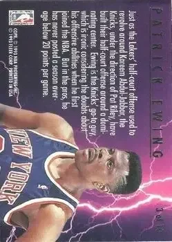 Back of Patrick Ewing