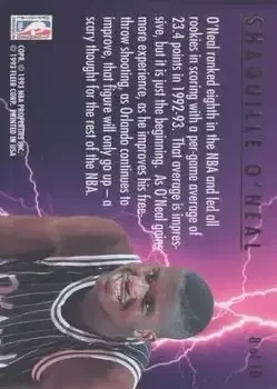 Back of Shaquille O'Neal