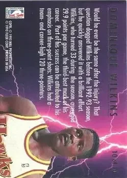 Back of Dominique Wilkins