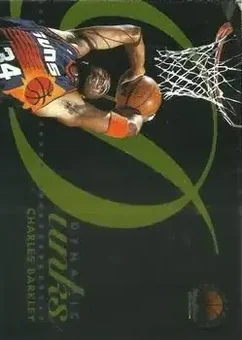 1993-94 SkyBox Premium - Dynamic Dunks #D2 - Charles Barkley - Phoenix Suns