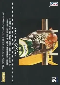 Back of Shawn Kemp