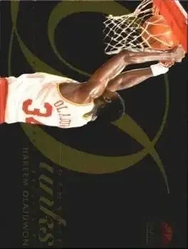 1993-94 SkyBox Premium #D8 Dynamic Dunks Hakeem Olajuwon