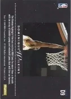 Back of Dominique Wilkins