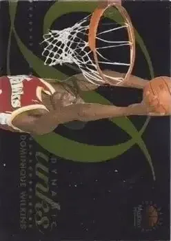 1993-94 SkyBox Premium #D9 Dynamic Dunks Dominique Wilkins