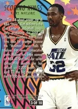 Back of Karl Malone
