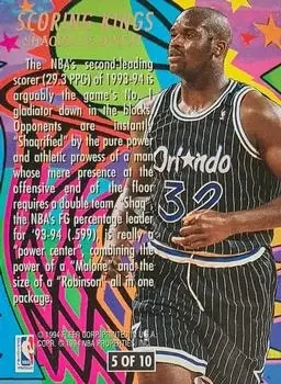 Back of Shaquille O'Neal