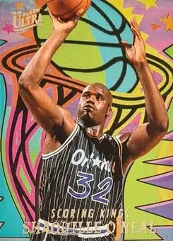 1994-95 Ultra - Scoring Kings #5 - Shaquille O'Neal - Orlando Magic
