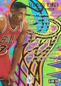 Back of Scottie Pippen