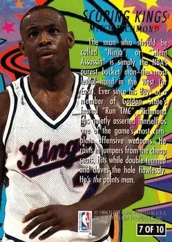 Back of Mitch Richmond