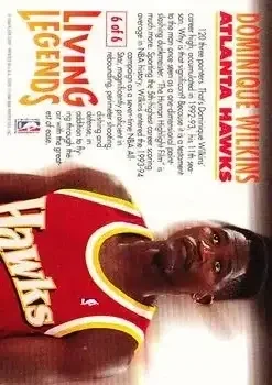 Back of Dominique Wilkins
