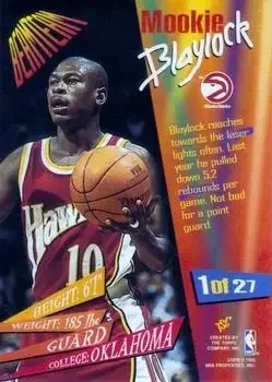 Back of Mookie Blaylock