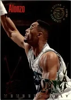 1994-95 Stadium Club #3 Beam Team Members Only Alonzo Mourning