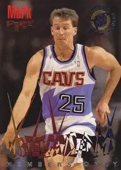 1994-95 Stadium Club #5 Beam Team Members Only Mark Price