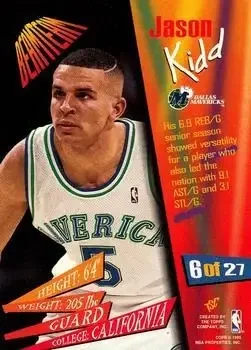 Back of Jason Kidd