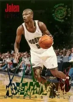1994-95 Stadium Club #7 Beam Team Members Only Jalen Rose