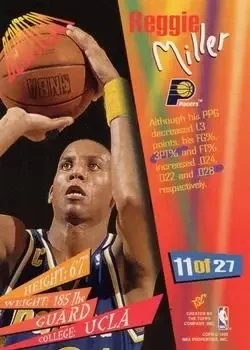 Back of Reggie Miller