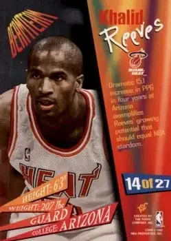 Back of Khalid Reeves