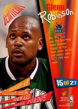 Back of Glenn Robinson