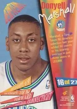 Back of Donyell Marshall