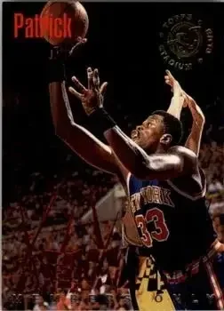 1994-95 Stadium Club #18 Beam Team Members Only Patrick Ewing